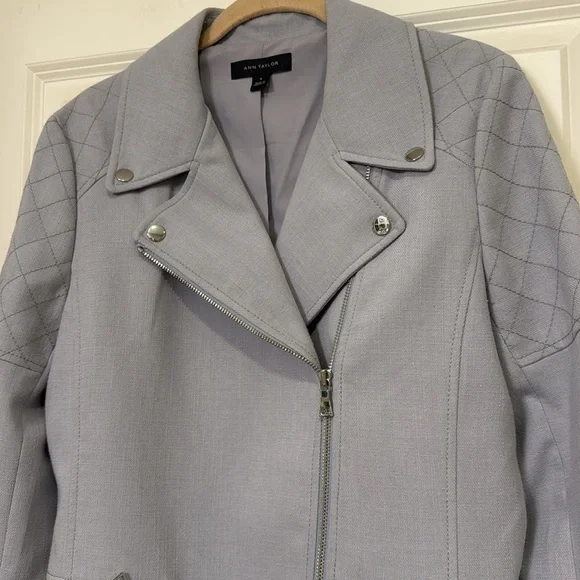 Ann Taylor Zipper Blazer/Jacket - Picture 2 of 5